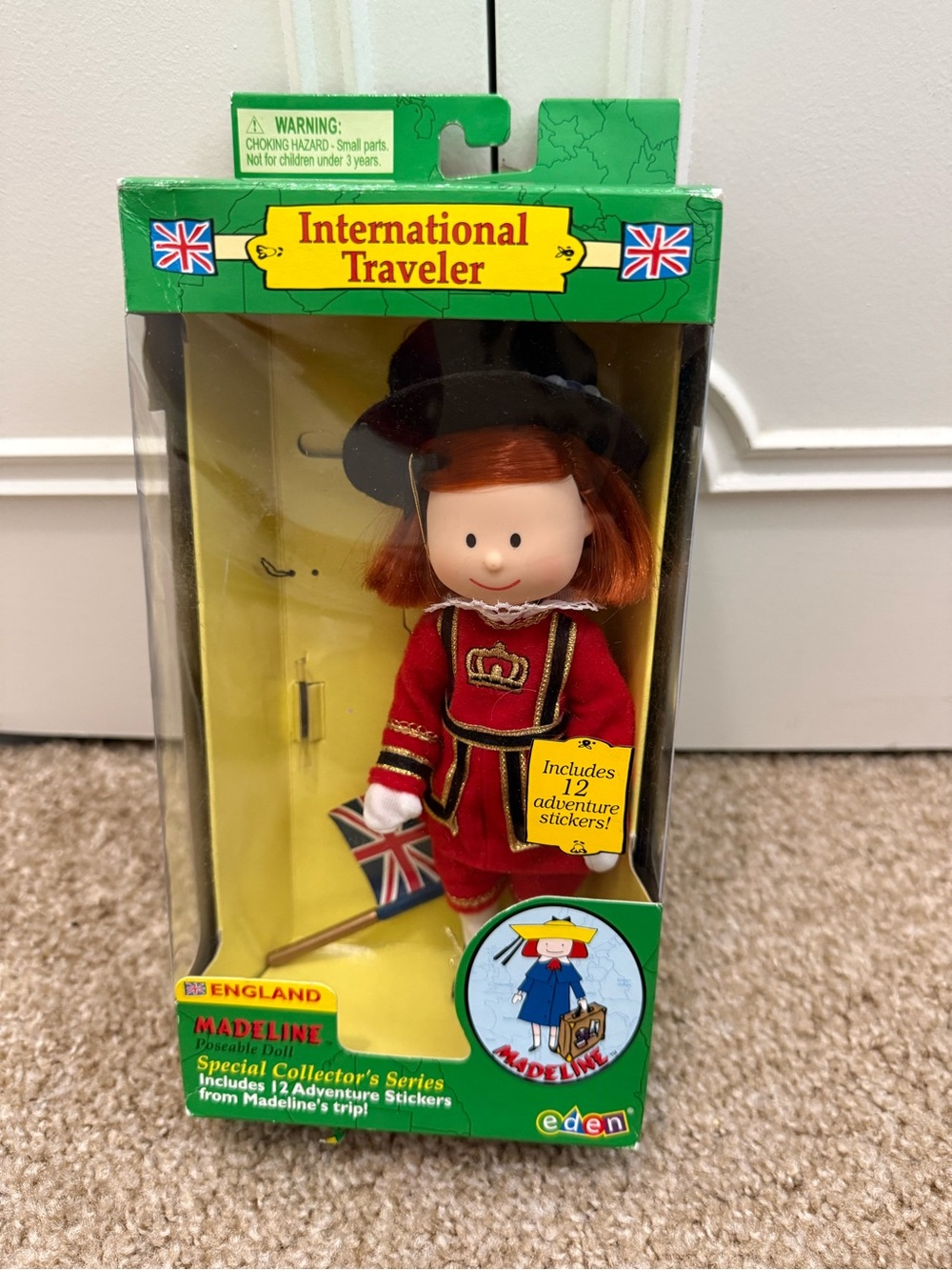 Madeline Red Outfit International Traveler Doll by Madeline 2000